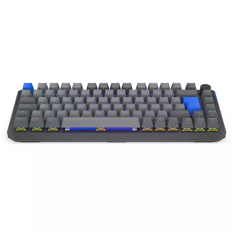 Compact 75% draadloos mechanisch toetsenbord ENDORFY Thock V2 met gele switches, DE-layout