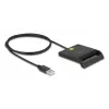 Smart Card Reader DeLOCK 91724 USB Type-A zwart