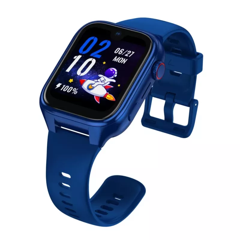 Smartwatch Stelio Junior Pro AI 4G ST-SWJ102-NB — marineblauw, 4G-connectiviteit