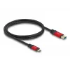 USB-kabel DeLOCK 80617 1m USB Type-A naar Type-C 10 Gbit/s