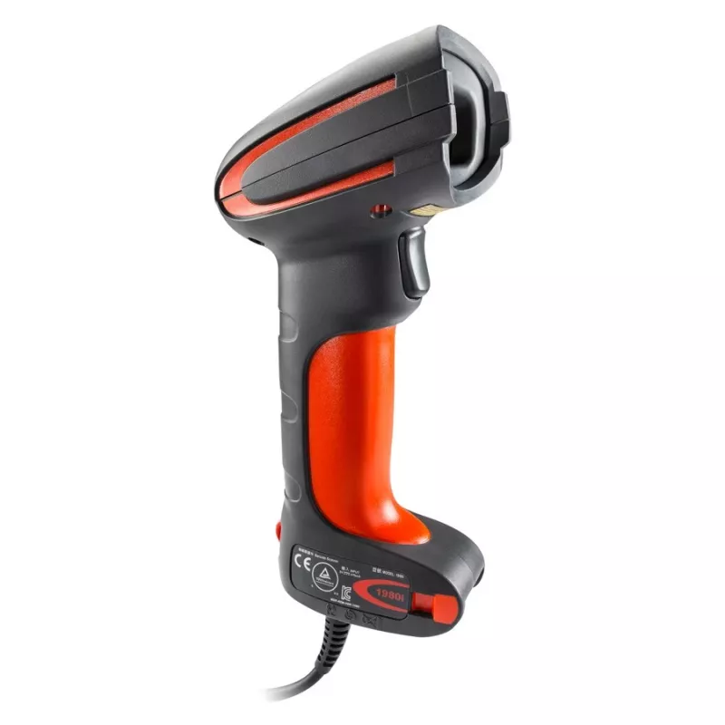 Honeywell Granit 1980i handheld barcodescanner 1D/2D zwart, rood