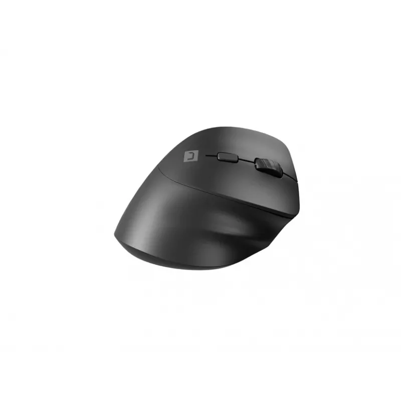 Draadloze optische muis NATEC CRAKE 2 — Bluetooth 5.2, 2400 DPI, 6 knoppen, rechtshandig, zwart