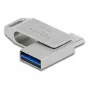 USB-flashstation DeLOCK 128 GB USB-C Type-A draaibaar model