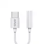 USB Type 3.1 C (M) – jack 3,5mm (F) audioadapter wit SAVIO AK-51