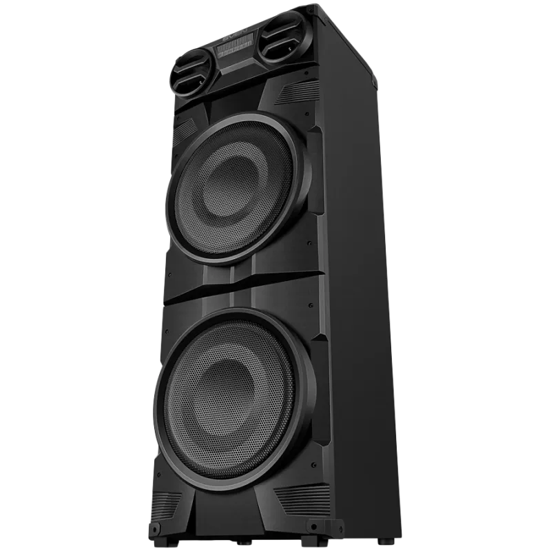 Luidspreker SVEN PS-1900, zwart (1000W, TWS, Bluetooth, FM, USB, LED-display, netvoeding)