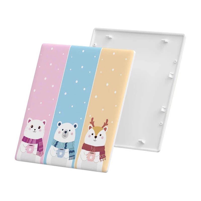 Decoratieve afdekking Sonoff T5-3C-86-cartoon voor T5 SONOFF Cartoon 3C touch-schakelaar
