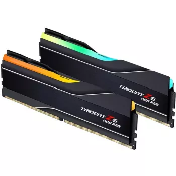 DIMM 48 GB DDR5-6000 (2x 24 GB) dual-kit, geheugen zwart, F5-6000J4048F24GX2-TZ5NR, Trident Z5 NEO RGB, AMD EXPO