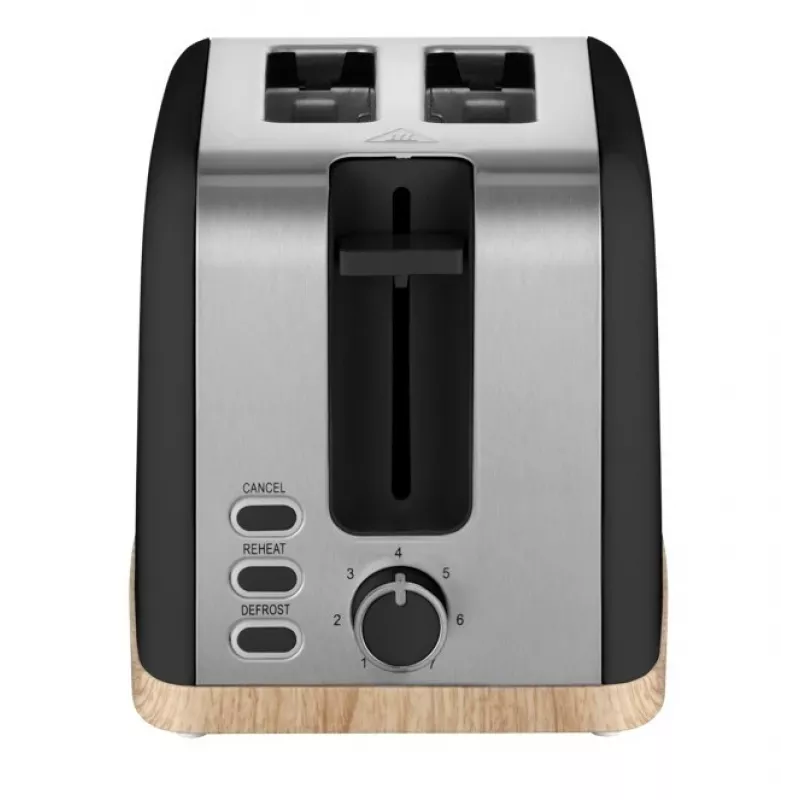 Toaster Concept Elwood TE2016, 2-sneetjes, zwart