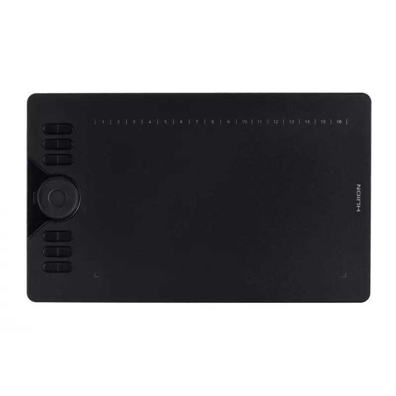 HUION HS610 grafisch tablet 5080 lpi 254 x 158,8 mm USB zwart