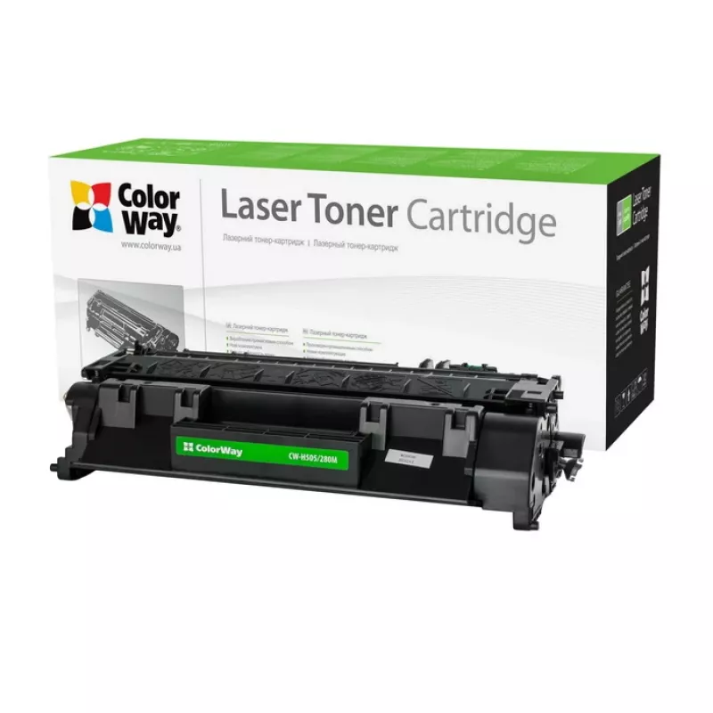 Tonercartridge ColorWay CW-H505/280M – zwart, 2800 pagina's, 1 stuk