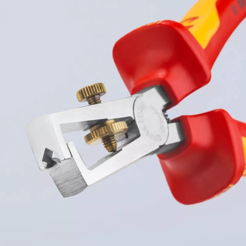 Knipex 11 06 160 kabelstripper oranje, rood