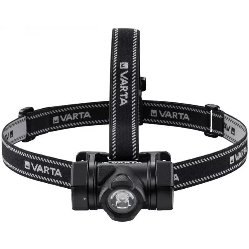 Hoofdlamp Varta INDESTRUCTIBLE H20 PRO zwart LED 350 lm