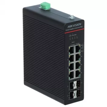 Managed Network Switch Hikvision DS-3T1512HP-SI-8P4F Gigabit Ethernet 8 poorten PoE