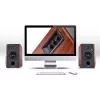 Edifier R1700BTS - luidspreker - boekenplankluidspreker - draadloos - Bluetooth - 66 watt (totaal) (R1700BTS WOOD)