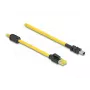 Netwerkkabel DeLOCK 81250 zwart geel 1m Cat6