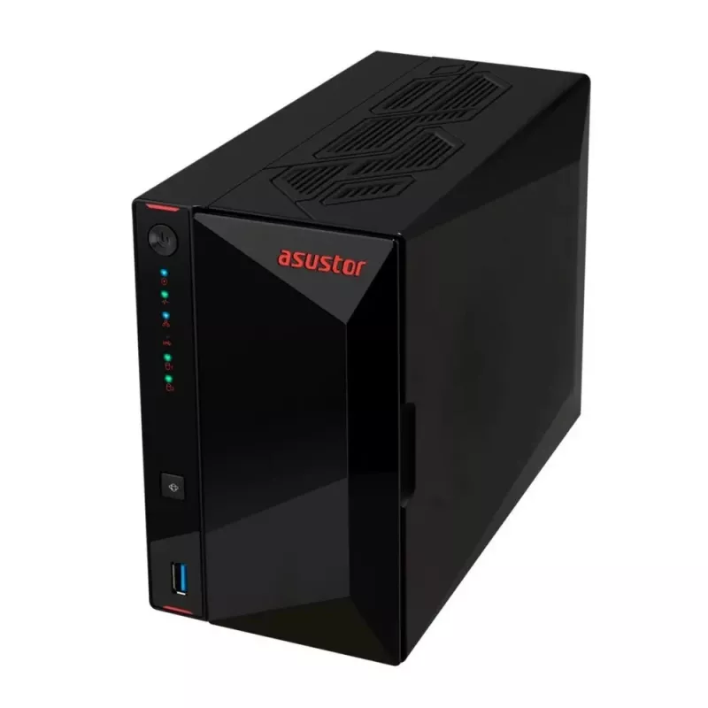 Asustor AS5402T NAS/opslagserver Intel® Celeron® N5105 4 GB DDR4 0 TB ADM zwart