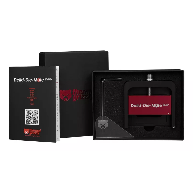 Thermal Grizzly Delid-Die-Mate voor Intel 13e en 14e generatie.