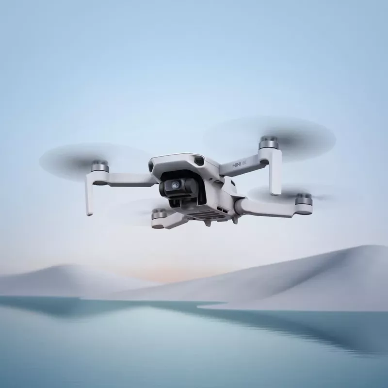 DJI Mini 4K drone, 12 MP, 4K 3840 x 2160, 31 min vliegtijd, grijs