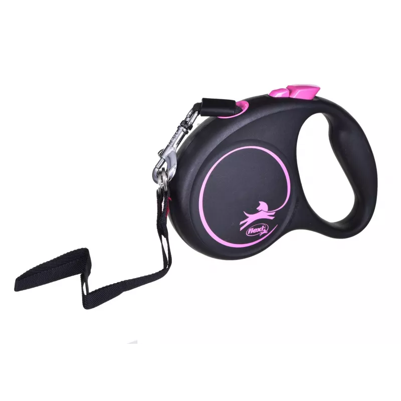 Flexi Black Design S 5 m honden-automatische lijn