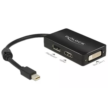 Kabel DeLOCK 0,16 m DisplayPort HDMI DVI Mini DisplayPort
