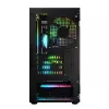 Computerbehuizing Logic Concept Portos Mini ARGB Micro ATX zwart