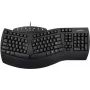 Perixx USB-toetsenbord Periboard-512 zwart ergonomisch (11523)