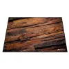Sharkoon SKILLER SFM12 Wood stoelmat voor gamingstoel, 140 x 100 cm, bruin