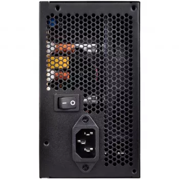 Voeding SILVERSTONE ST50F-ES230 500 W, 24-polig ATX, niet-modulair, 120 mm ventilator, aluminium
