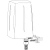 Omnidirectionele antenne Teltonika PR1IC970 0,617-4,3 GHz Wi-Fi