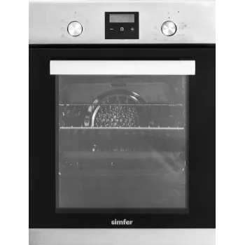 Inbouwfornuis SIMFER 4207BERIM.1 — 47 L multifunctioneel roestvrij staal, 54,1 cm H × 45 cm B