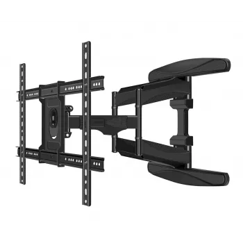 Wandbeugel ESPERANZA ERW021 voor 40–85 inch flatscreen-tv, metaal, kantelbaar, 6–50 cm afstand, 68 kg draagkracht, VESA 200x100–600x500 mm