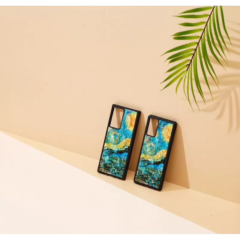 iKins hoesje voor Samsung Galaxy Note 20 – starry night zwart