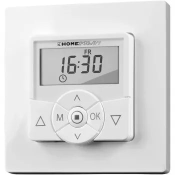 Timer HOMEPILOT 10501002 voor rolluikmotoren, wit