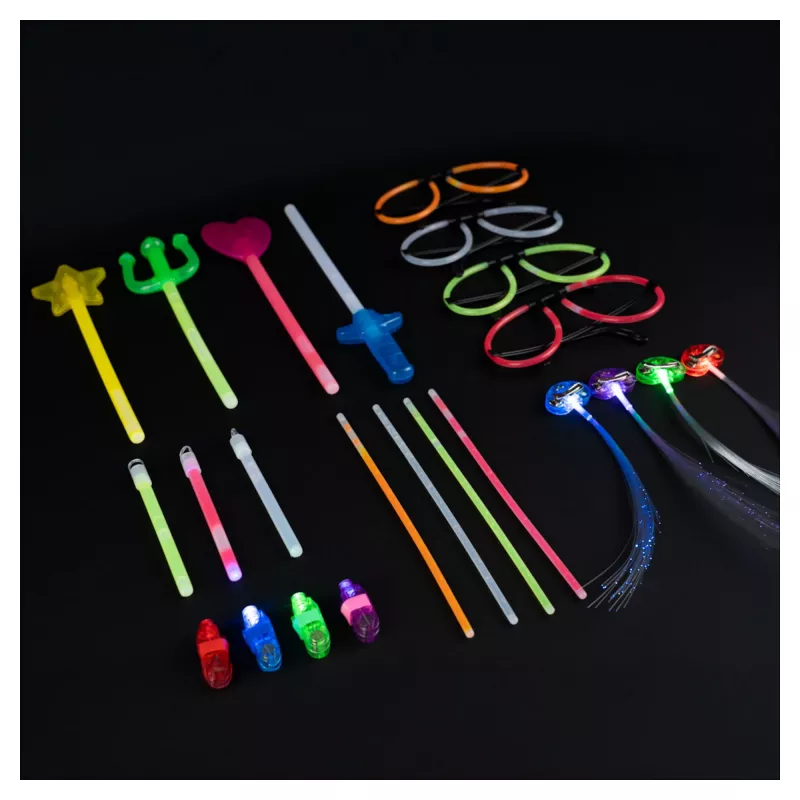 RealPower 486256 Glow Sticks Party Box, 108 stuks