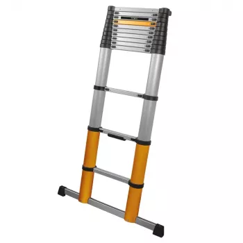 Telescoopladder Batavia B.V. Giraffe AIR 3,81 m, compacte uitschuifbare aluminium ladder