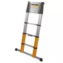 Telescoopladder Batavia B.V. Giraffe AIR 3,81 m, compacte uitschuifbare aluminium ladder