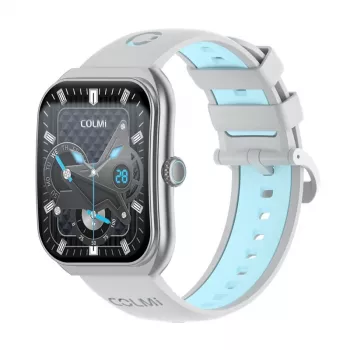Smartwatch Colmi P86 Silver Bluetooth hartslagmeter, zilveren behuizing