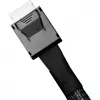 Interne SAS-kabel RAIDSONIC MB206L-B slank 50 cm SAS 8i naar OCuLink 4i
