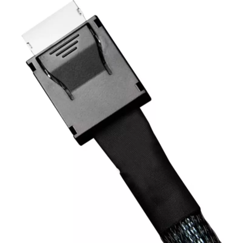 Interne SAS-kabel RAIDSONIC MB206L-B slank 50 cm SAS 8i naar OCuLink 4i