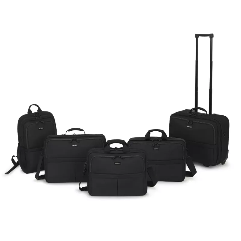 Rugzak DICOTA D31696 zwart polyethyleentereftalaat (PET)