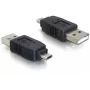 Adapter USB Micro-B-stekker naar USB 2.0 A-stekker DeLOCK 65036 zwart