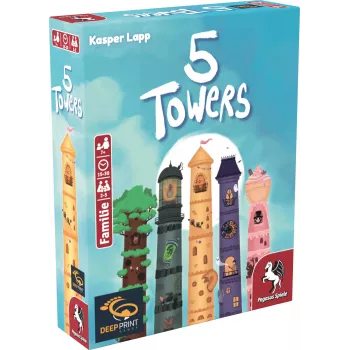 Deep Print Games: 5 Towers, kaartspel