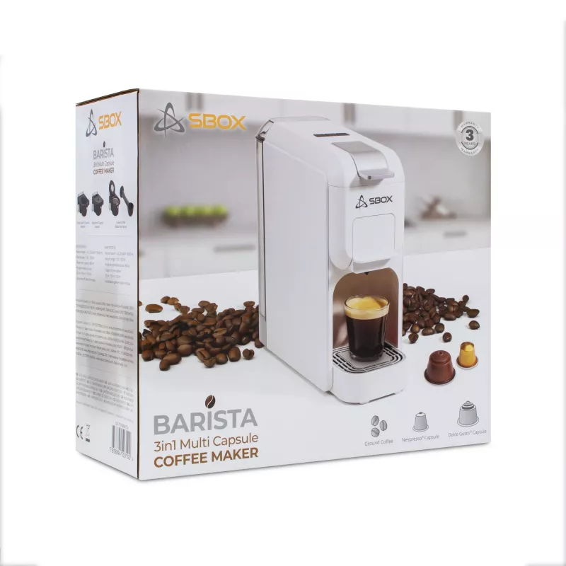 Koffiezetapparaat SBOX 1.5L CM-719 Barista wit