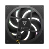Behuizingsventilator MODECOM VOLCANO LOOP 120 ARGB Reverse Fan zwart 120 mm PWM 400–1400 RPM ARGB-header