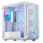 Endorfy Arx 700 ARGB pc-behuizing, midi-tower, ATX, tempered glass - inclusief 4x 140 mm ARGB-ventilator, wit (EY2A017)