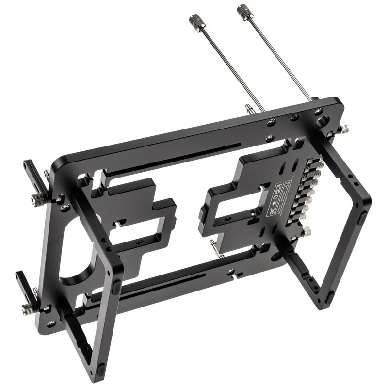 Streacom Benchtable BC1 Mini V2 zwart – compacte, passief gekoelde open-frame-chassis