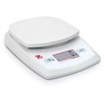 Elektronische keukenweegschaal OHAUS Compass CR5200 — 5,2 kg capaciteit, 1 g nauwkeurigheid, LCD, AA-batterijen