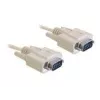 Seriële kabel DeLOCK RS-232 1 m beige DB-9