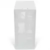 Mini-ATX-pc-behuizing ssupd Meshroom S V2, wit, mesh-panelen, ondersteunt ATX-moederbord en PCIe 5.0
