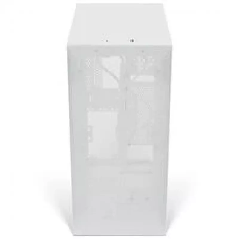 Mini-ATX-pc-behuizing ssupd Meshroom S V2, wit, mesh-panelen, ondersteunt ATX-moederbord en PCIe 5.0